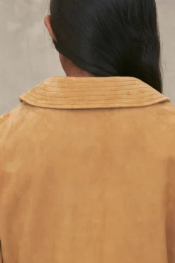 Niños ZARA 6 - 14 Años·Abrigos<CAZADORA PIEL ANTE LIMITED EDITION