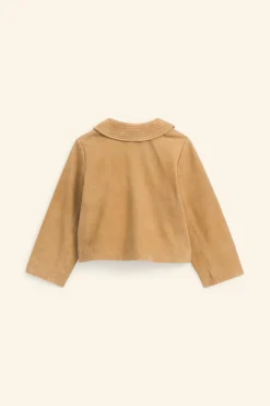 Niños ZARA 6 - 14 Años·Abrigos<CAZADORA PIEL ANTE LIMITED EDITION