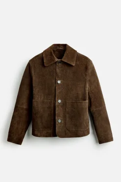 Fashion CAZADORA PIEL SERRAJE Hombre Piel