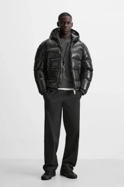 New CAZADORA PLUMÍFERO 100% PLUMA Hombre Plumíferos