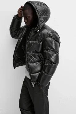 New CAZADORA PLUMÍFERO 100% PLUMA Hombre Plumíferos