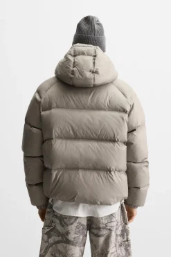 New CAZADORA PLUMÍFERO 100% PLUMA X ALL CAPS STUDIO Hombre Plumíferos