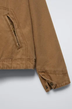 Niños ZARA 6 - 14 Años·Abrigos<CAZADORA SARGA JEEP ®