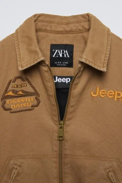 Niños ZARA 6 - 14 Años·Abrigos<CAZADORA SARGA JEEP ®