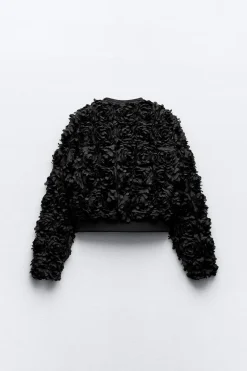 Outlet CAZADORA TEJIDO ESTRUCTURA Mujer Chaquetas / Cazadoras