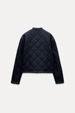 Hot CAZADORA Z1975 ACOLCHADA DENIM Mujer Chaquetas / Cazadoras