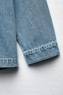 New CAZADORA Z1975 DENIM BOLSILLOS PLASTRÓN Mujer Chaquetas / Cazadoras