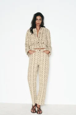 Online CAZADORA Z1975 DENIM ESTAMPADO ANIMAL Mujer Chaquetas / Cazadoras