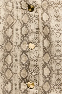 Online CAZADORA Z1975 DENIM ESTAMPADO ANIMAL Mujer Chaquetas / Cazadoras