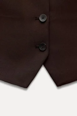 Online CHALECO ABERTURAS LATERALES Mujer Blazers / Chalecos