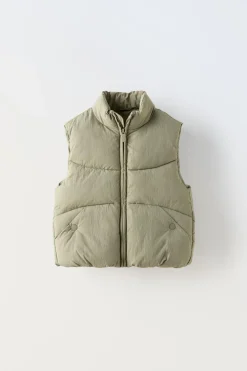 Niños ZARA 1½ - 6 Años·Abrigos<CHALECO ACOLCHADO