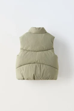 Niños ZARA 1½ - 6 Años·Abrigos<CHALECO ACOLCHADO