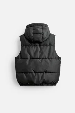 Sale CHALECO ACOLCHADO CAPUCHA Hombre Plumíferos|Chalecos