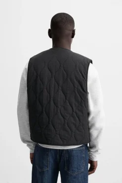 Clearance CHALECO ACOLCHADO COMBINADO Hombre Chalecos