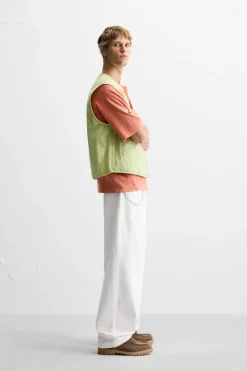 Discount CHALECO ACOLCHADO LAVADO Hombre Chalecos