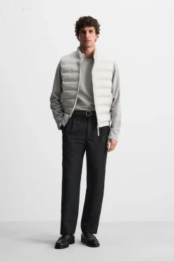 New CHALECO ACOLCHADO LIGERO Hombre Plumíferos|Chalecos