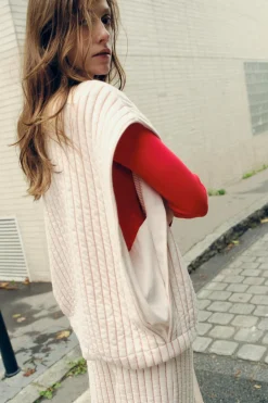 Online CHALECO ACOLCHADO OVERSIZE Mujer Chaquetas / Cazadoras