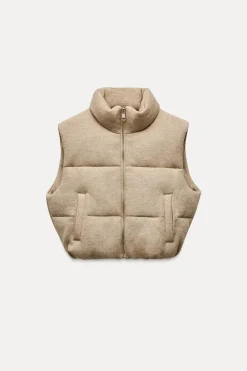 New CHALECO ACOLCHADO PUNTO Mujer Chaquetas / Cazadoras