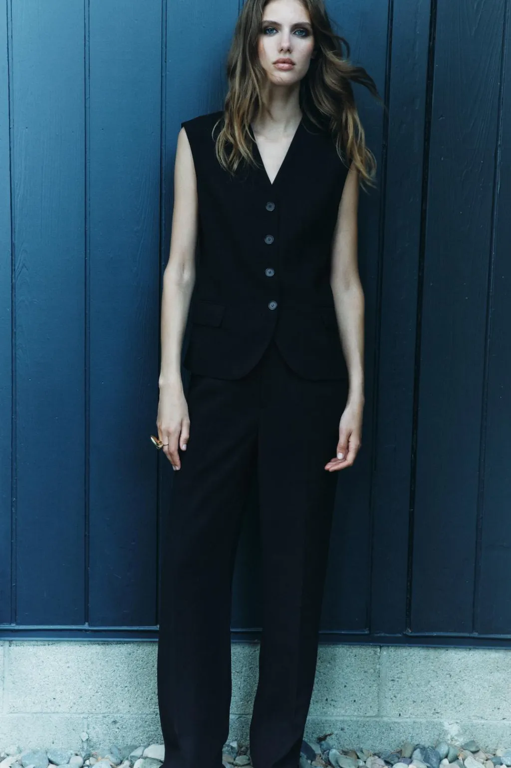 Discount CHALECO BOLSILLOS ZW COLLECTION Mujer Blazers / Chalecos