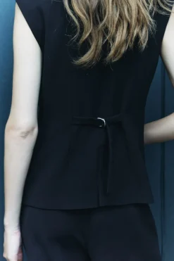 Discount CHALECO BOLSILLOS ZW COLLECTION Mujer Blazers / Chalecos