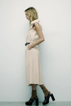 New CHALECO CAMISERO Mujer Chaquetas / Cazadoras|Tops / Bodies