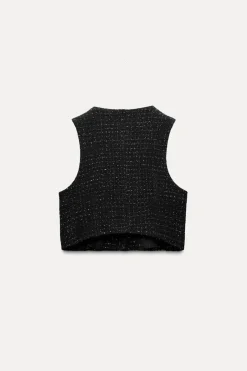 Sale CHALECO CORTO ESTRUCTURA Mujer Blazers / Chalecos