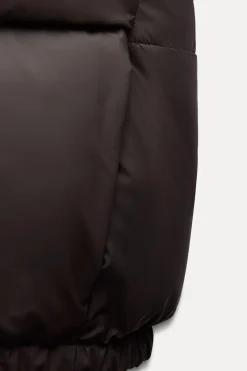 Discount CHALECO CROP ACOLCHADO ENGOMADO Mujer Abrigos / Anoraks