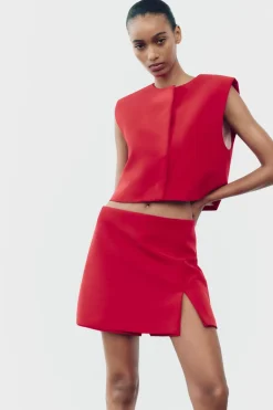 Sale CHALECO CUELLO REDONDO Mujer Blazers / Chalecos