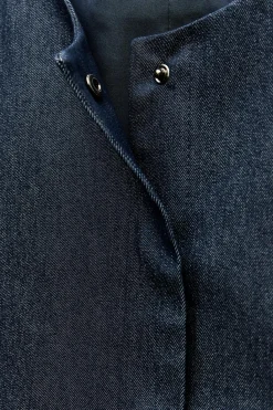 Discount CHALECO EFECTO DENIM Mujer Tops / Bodies