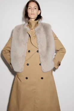 Sale CHALECO EFECTO PELO ZW COLLECTION Mujer Chaquetas / Cazadoras