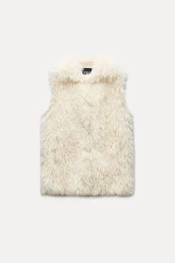 Sale CHALECO EFECTO PELO ZW COLLECTION Mujer Abrigos / Anoraks|Chaquetas / Cazadoras