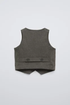 Niños ZARA 6 - 14 Años·Abrigos<CHALECO ESTRUCTURA