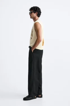 New CHALECO JACQUARD CROCHET Hombre Jerséis / Chaquetas