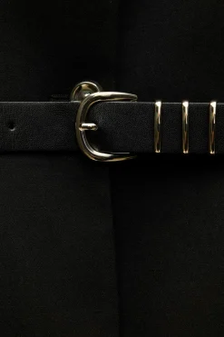 New CHALECO LARGO CINTURÓN Mujer Tops / Bodies