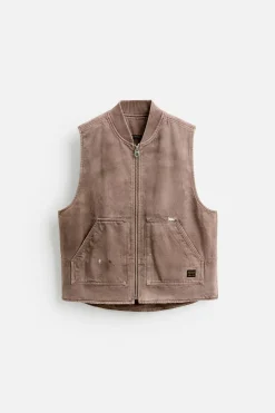 Clearance CHALECO LAVADO CREMALLERA Hombre Chalecos