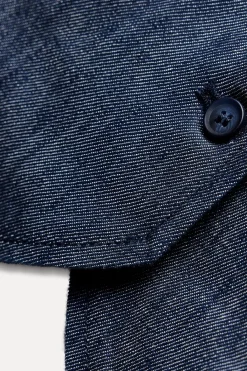 Best CHALECO MINIMAL DENIM ZW COLLECTION Mujer Tops / Bodies