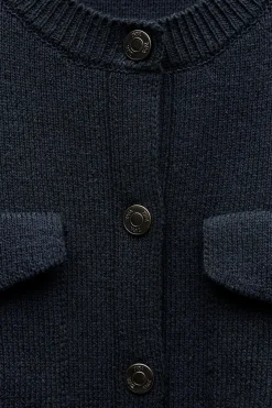 Sale CHALECO OVERSIZE PUNTO Mujer Cárdigan / Jerséis|Punto