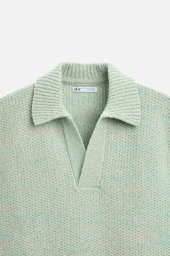 Hot CHALECO PUNTO BOXY FIT Hombre Jerséis / Chaquetas