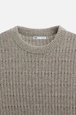 Outlet CHALECO PUNTO DESAGUJADO Hombre Jerséis / Chaquetas