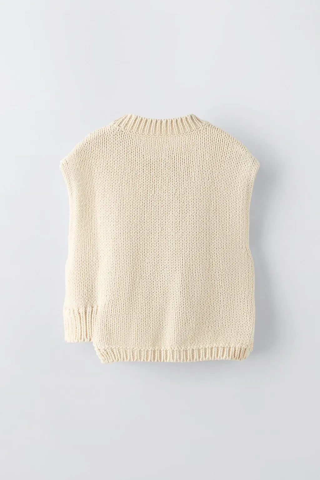 Niños ZARA 6 - 14 Años·Punto<CHALECO PUNTO OCHOS