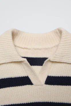 Niños ZARA 1½ - 6 Años·Punto<CHALECO PUNTO RAYAS