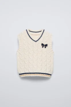 Niños ZARA 1½ - 6 Años·Punto<CHALECO PUNTO VARSITY