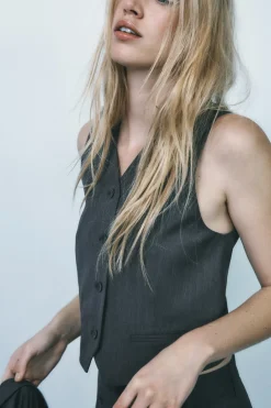 Outlet CHALECO RAYA DIPLOMÁTICA Mujer Blazers / Chalecos