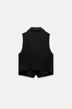 Sale CHALECO RECTO CAMISERO Mujer Blazers / Chalecos