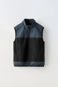 Niños ZARA 6 - 14 Años·Abrigos<CHALECO SPORTY TÉCNICO