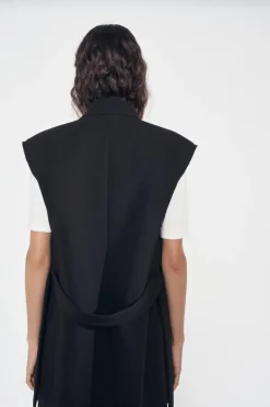 Fashion CHALECO VESTIDO CINTURÓN ZW COLLECTION Mujer Blazers / Chalecos