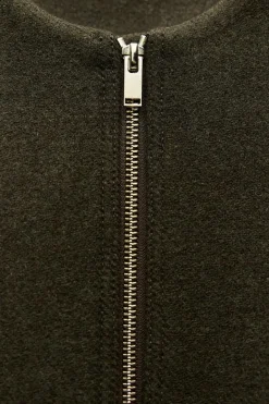 Discount CHALECO VOLUMEN MEZCLA LANA ZW COLLECTION Mujer Chaquetas / Cazadoras