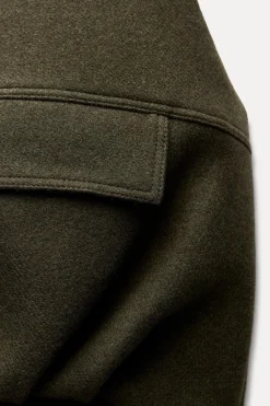 Discount CHALECO VOLUMEN MEZCLA LANA ZW COLLECTION Mujer Chaquetas / Cazadoras