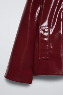 Niños ZARA 6 - 14 Años·Abrigos<CHAQUETA ACHAROLADA