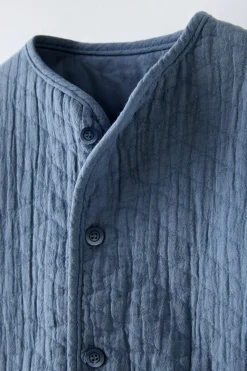 Niños ZARA 0 - 6 Meses·Sacos / Buzos|6 - 18 Meses·Abrigos / Buzos<CHAQUETA ACOLCHADA BOLSILLOS